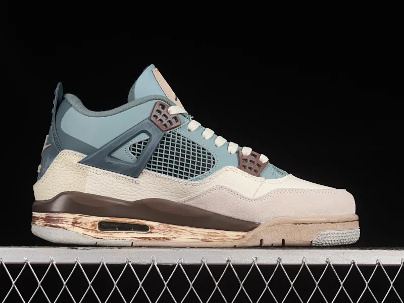 All categories Air Jordan Jordan series basketball shoes Air Jordan 4 KNCW x Air Jordan AJ4 Retro "Red Thunder" AJ4 Joe 4 customized basketball shoes